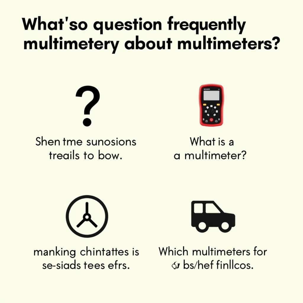 Multimeter FAQ 2023