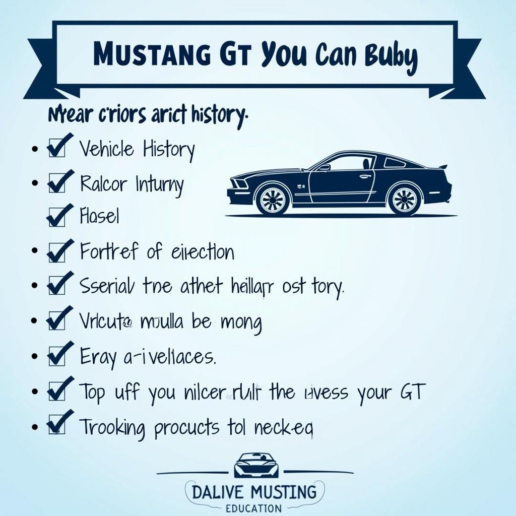 Checkliste für den Kauf eines Mustang GT