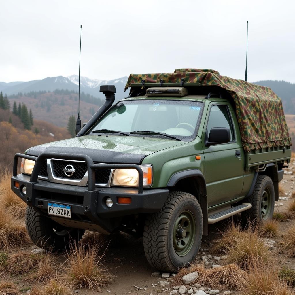 Nissan Pathfinder im Einsatz bei der Bundeswehr