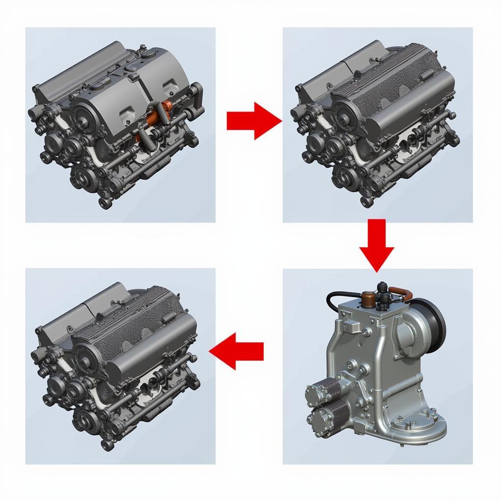 Anwendung von NX CAM bei der Reparatur von Motorteilen