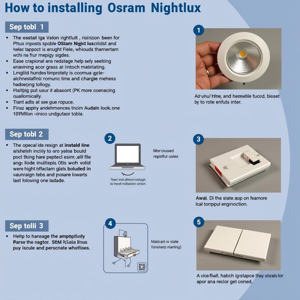 Osram Nightlux Installation