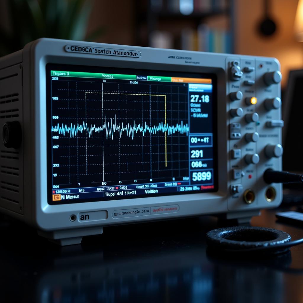 Oszilloskop für Signal Analyse