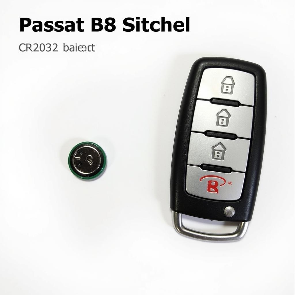 Die richtige Batterie: CR2032 für den Passat B8 Schlüssel