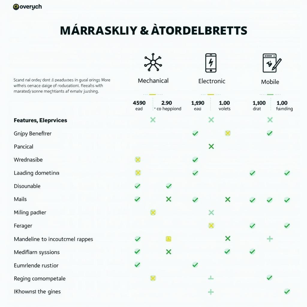 Vergleich verschiedener Pendelbrett-Typen