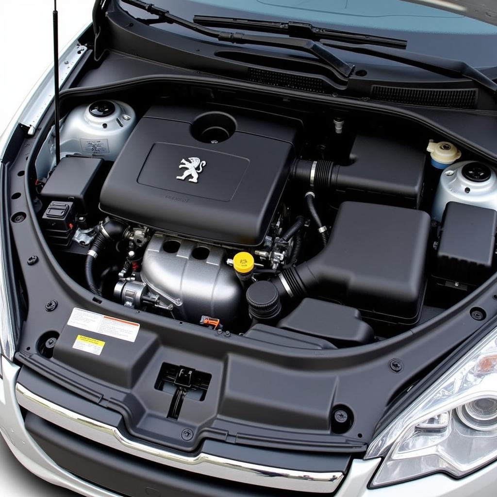 Peugeot 308 2013 Motorraum