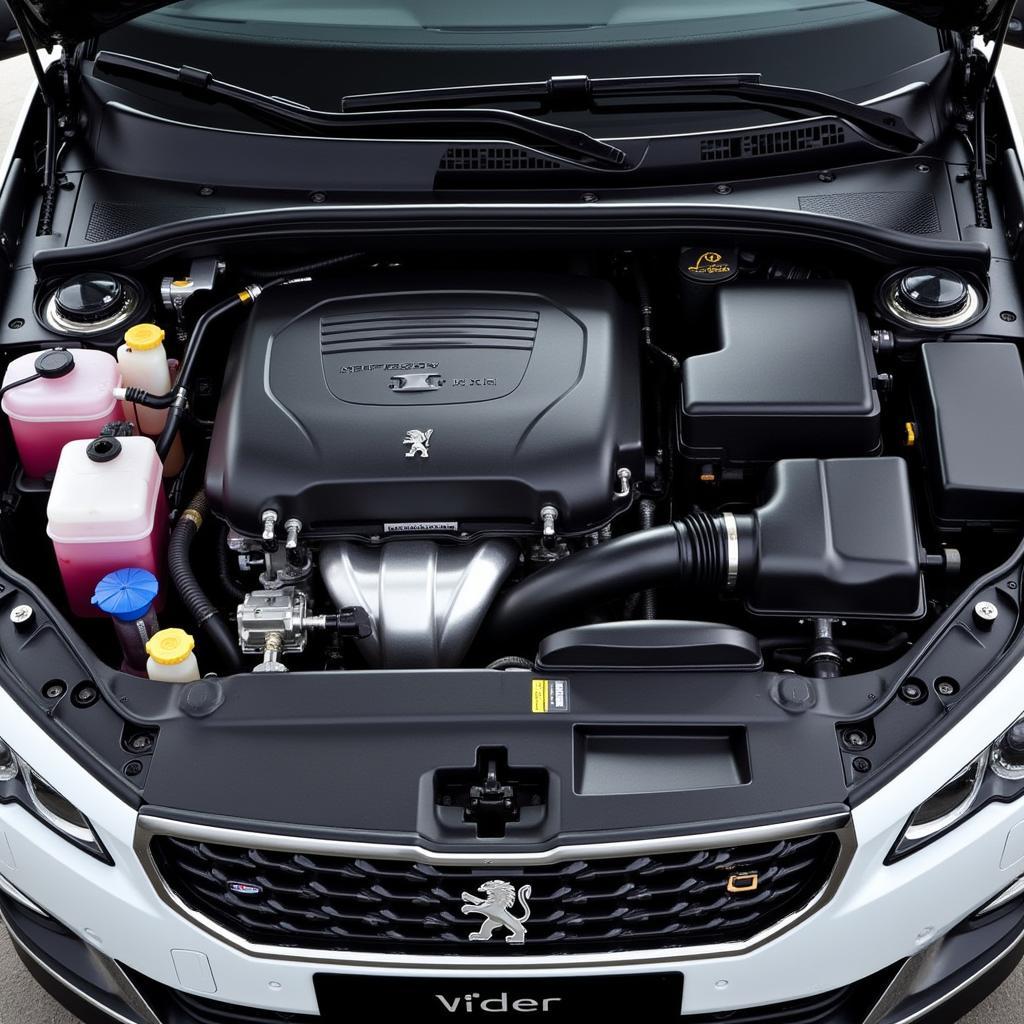 Peugeot 508 RXH Motorraum