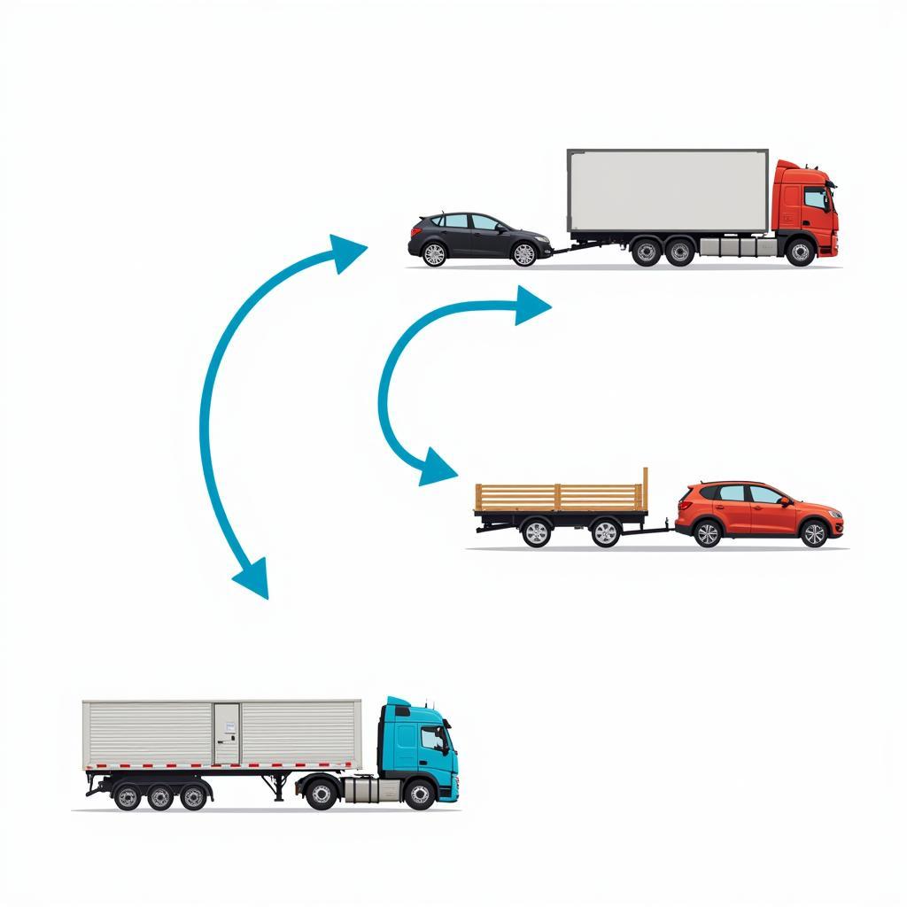 Transport eines PKW Anhängers nach Deutschland