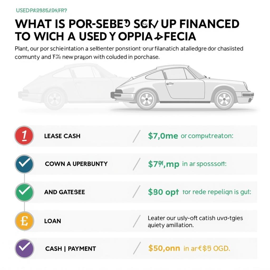 Finanzierungsoptionen für einen gebrauchten Porsche 992: Leasing, Kredit, Barkauf