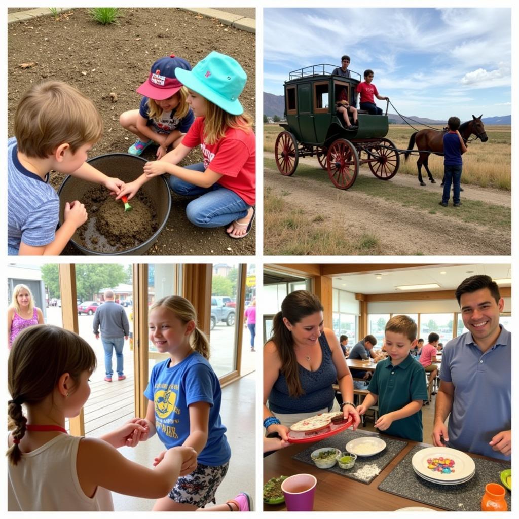 Familienaktivitäten in Pullman City 2023