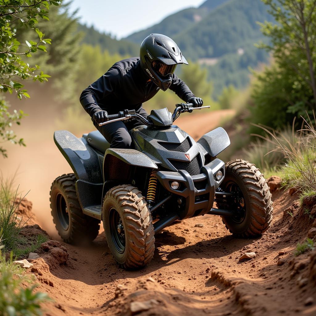 Quad 3 Räder im Gelände