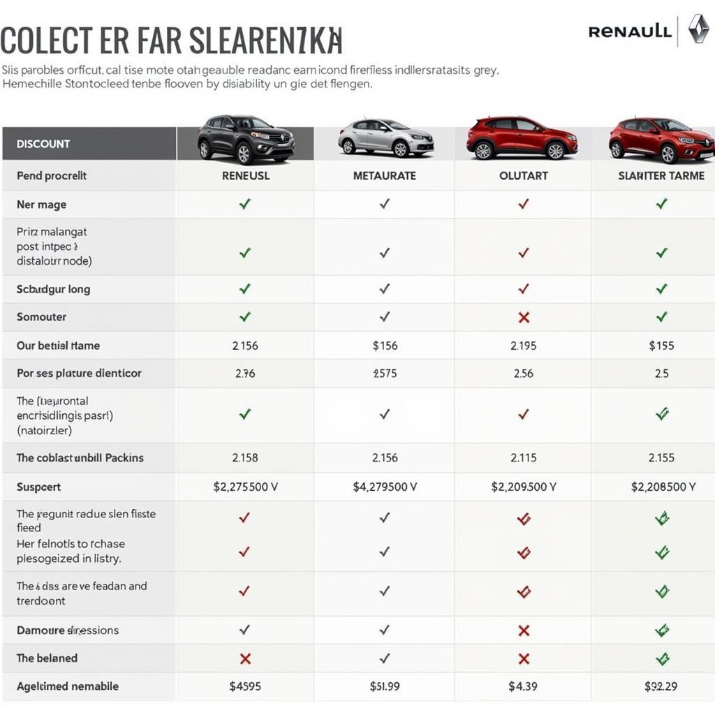 Renault Schwerbehindertenrabatt: Modellvergleich