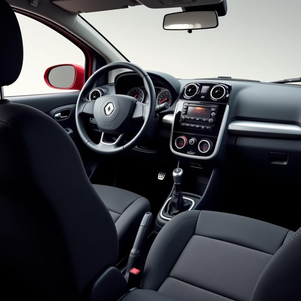 Innenraum des Renault Twingo 2014