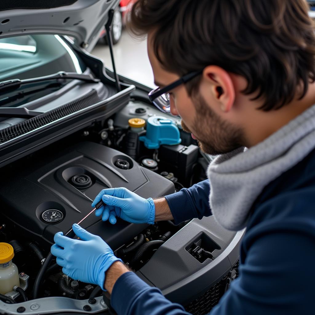 Reparatur nach der Diagnose