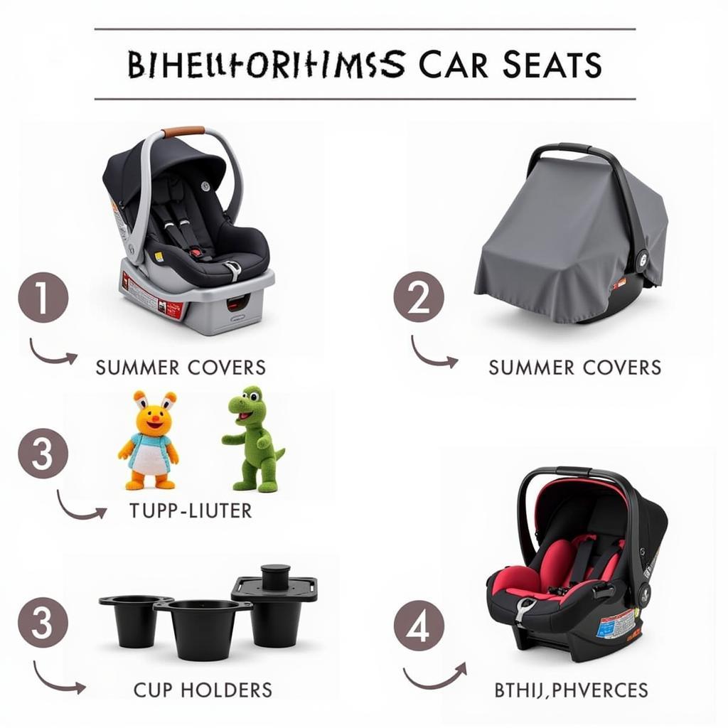 Zubehör für Römer Britax Kindersitze