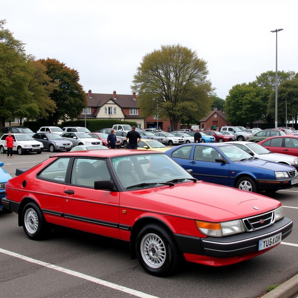 Saab-Treffen sind beliebte Veranstaltungen für Oldtimer-Fans.