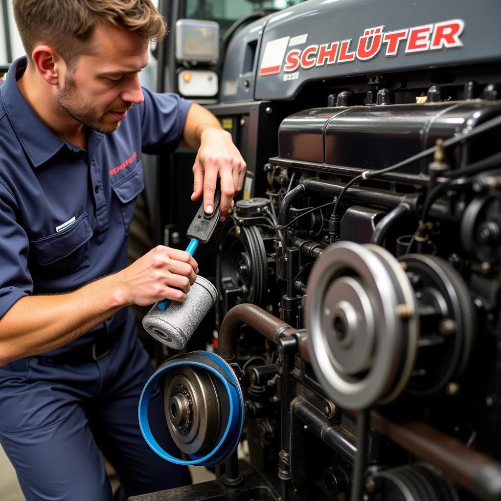 Tipps zur Reparatur von Schlüter Traktoren