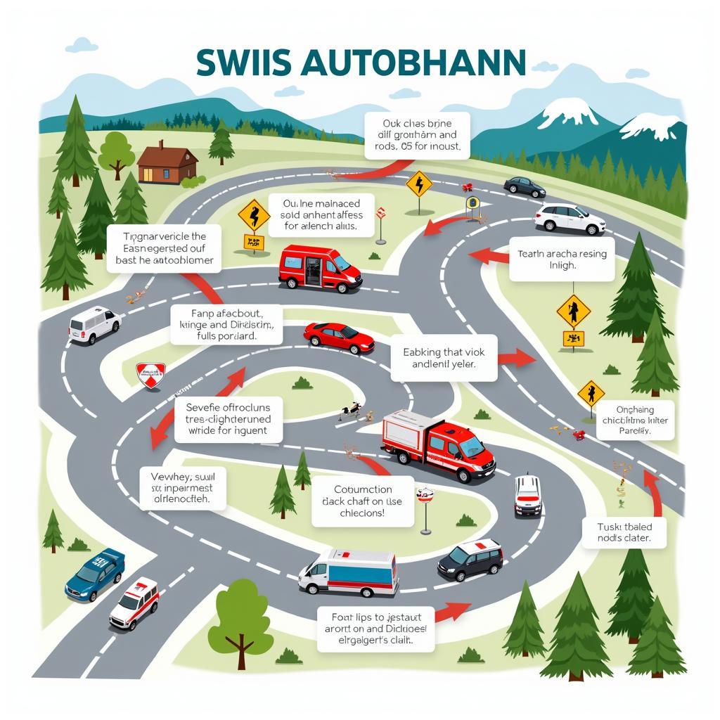 Verkehrssicherheit auf der Schweizer Autobahn