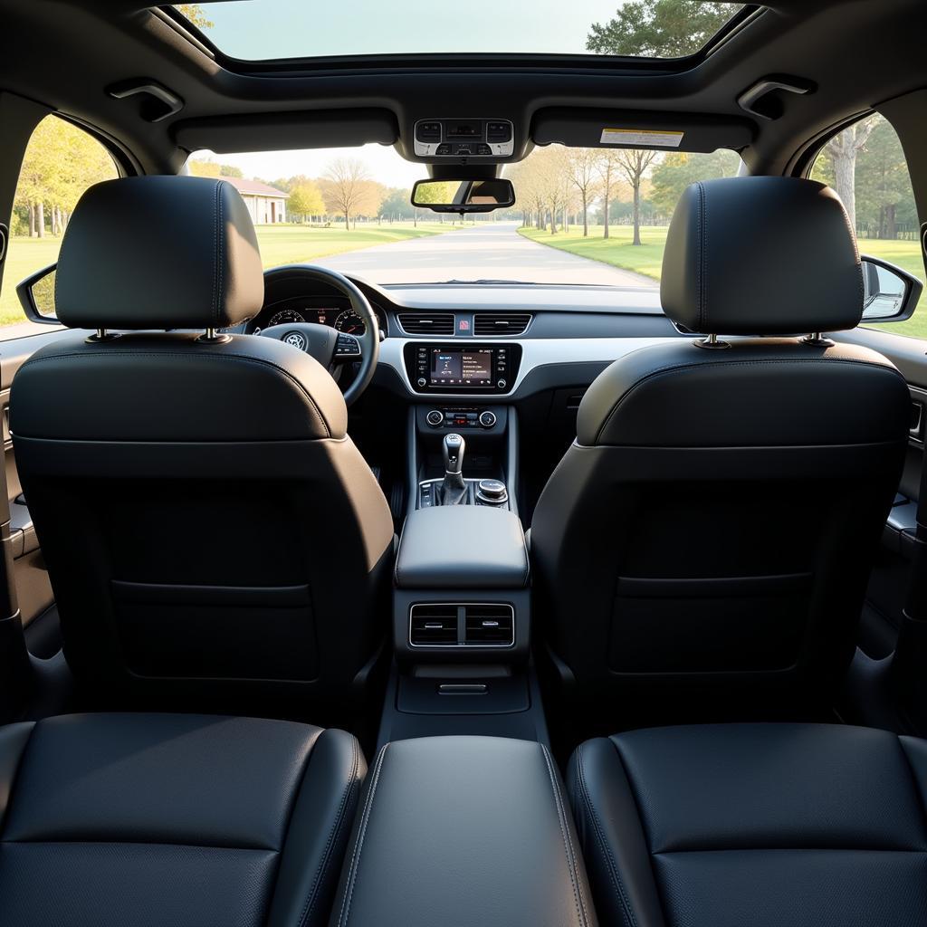 Luxuriöses Interieur des Škoda Enyaq 85x L&K