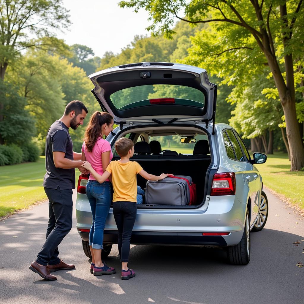 Skoda Fabia Kleinwagen als Familienauto