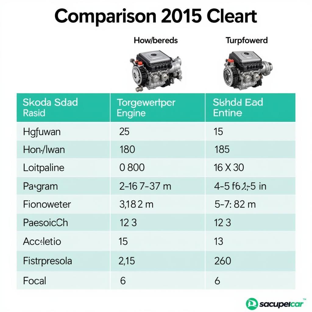 Skoda Rapid 2015 Leistungsvergleich der Motorvarianten