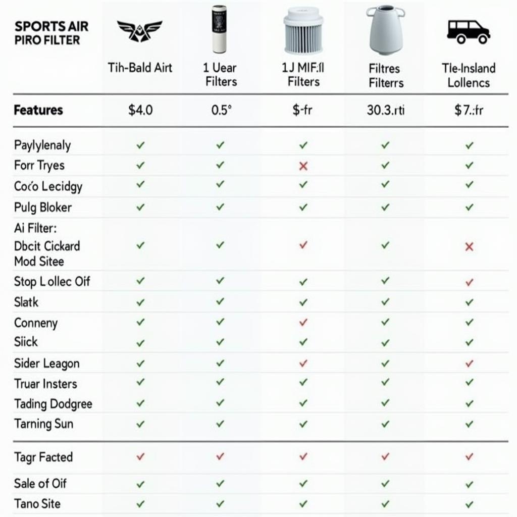 Vergleich der beliebtesten Sportluftfilter-Marken: K&N, Pipercross und BMC.