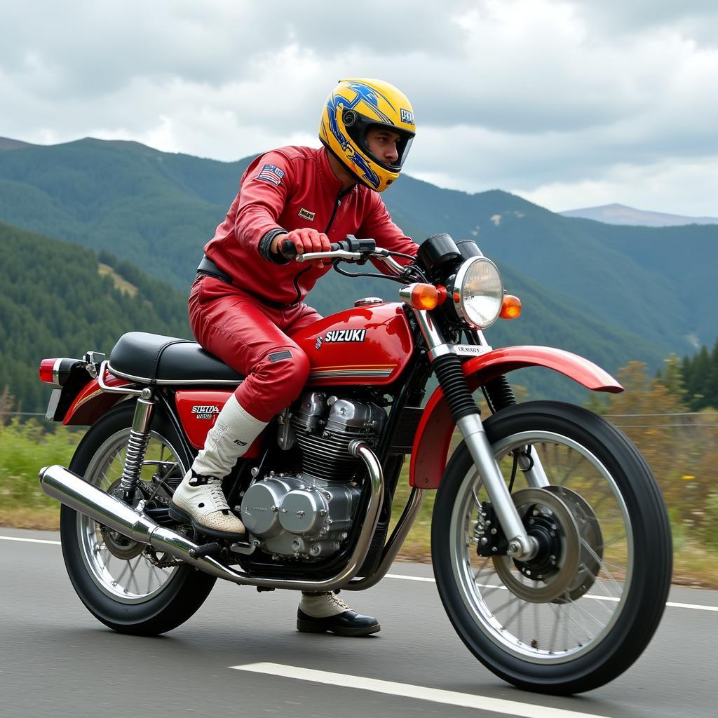 Suzuki GS 450 Historische Aufnahme