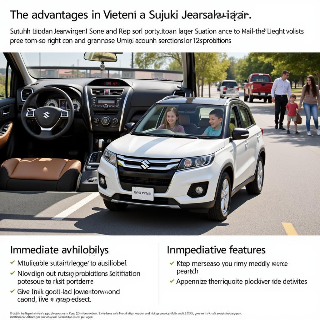 Vorteile eines Suzuki Vitara Jahreswagens