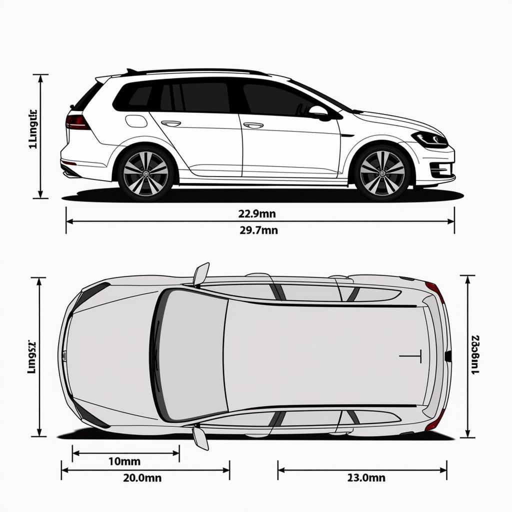 Abmessungen des Golf 7 Variant