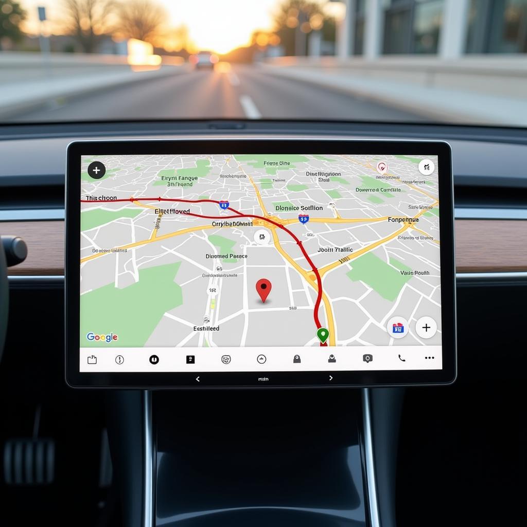 Verbesserte Navigation im Tesla Update 2024.14.8