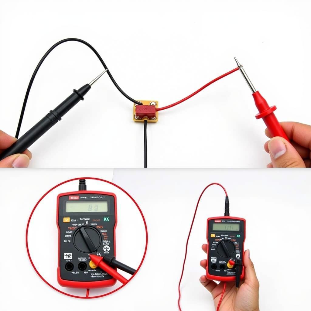 Fehlersuche an einem Thermoschalter 12V mit einem Multimeter