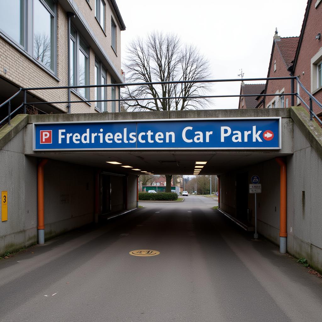 Parken in der Tiefgarage Friedrichsplatz Kassel