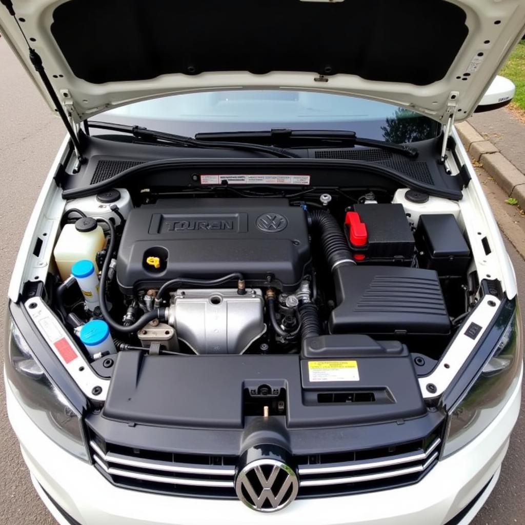 VW Touran 1T1 Motorraum