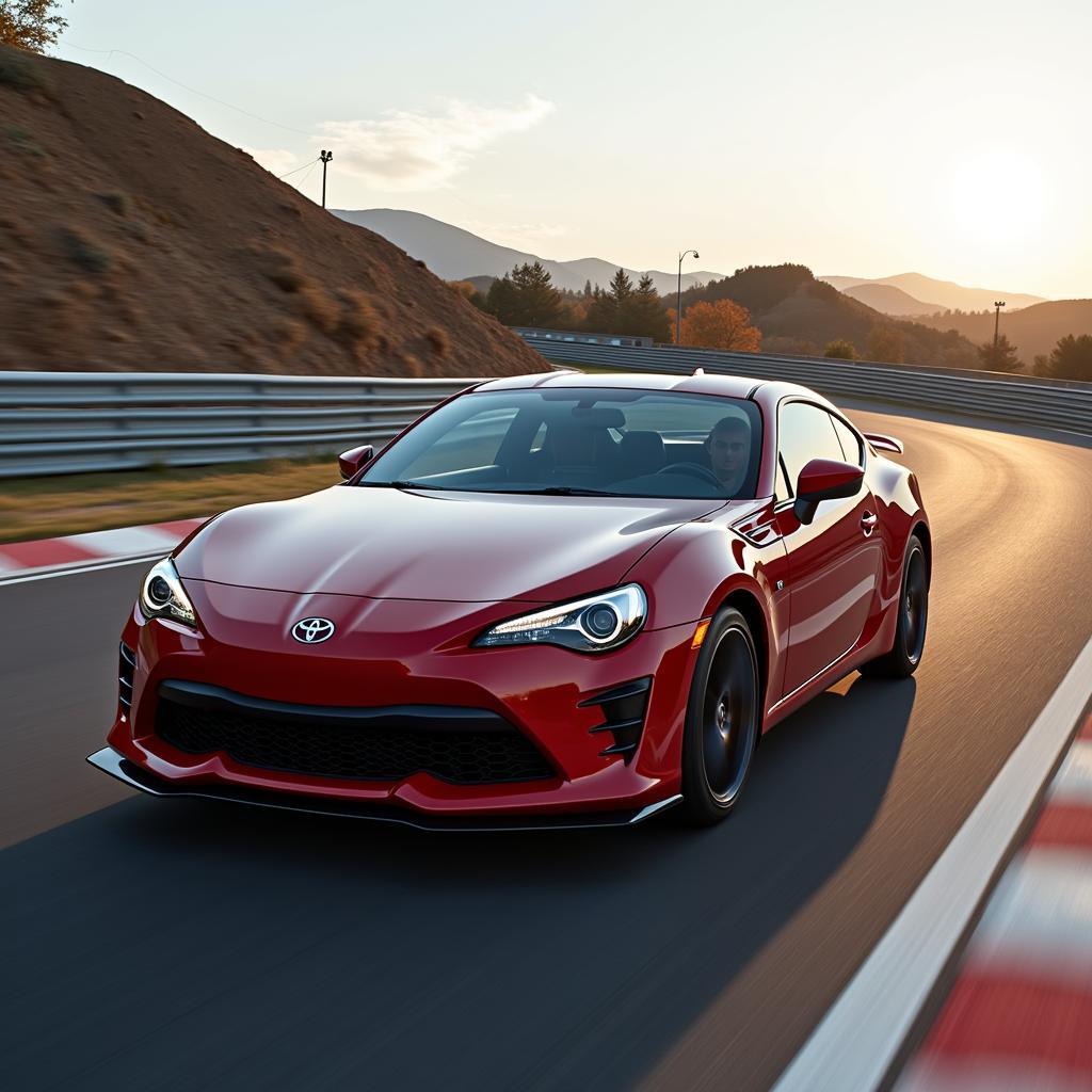 Dynamisches Design des Toyota GT86