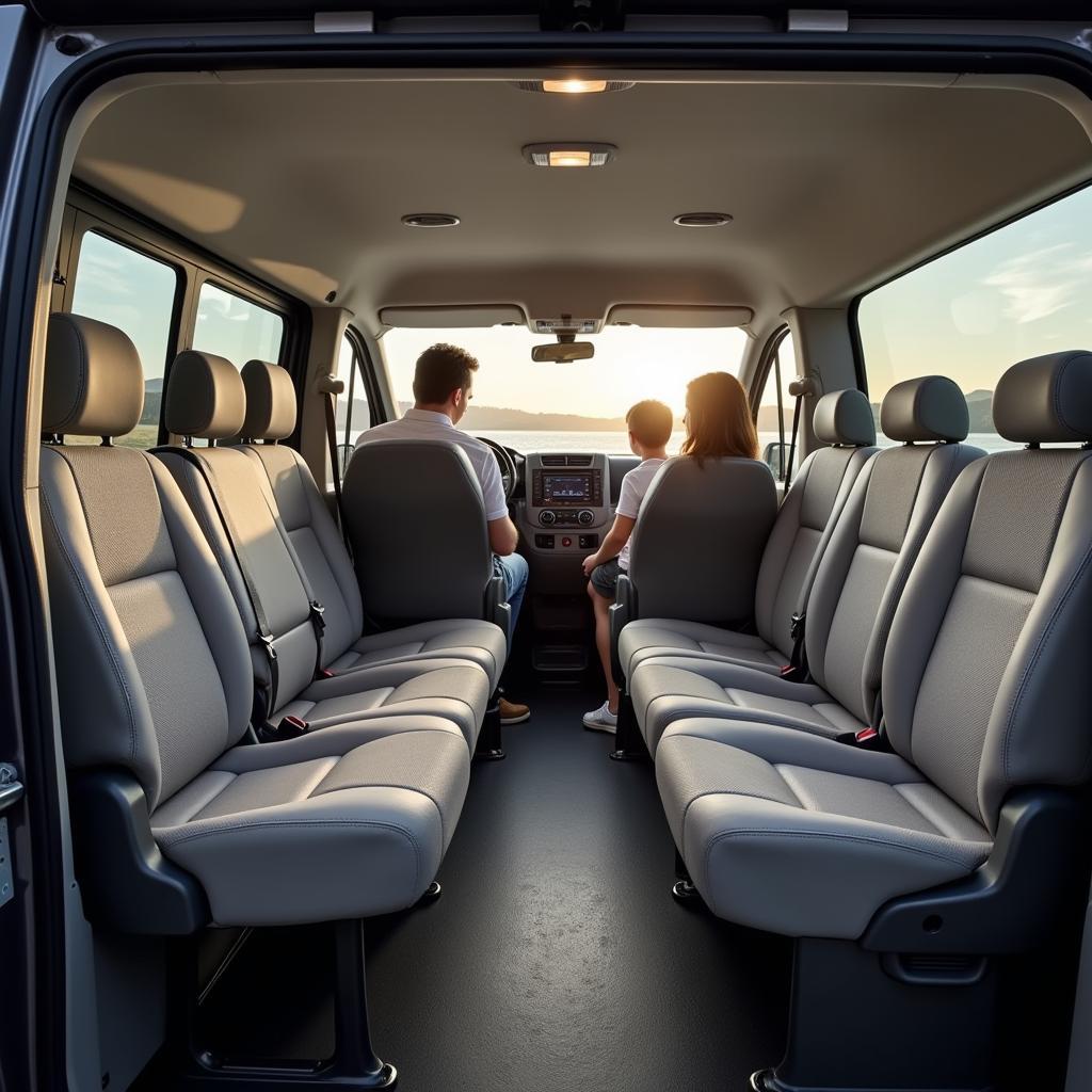 Innenraum des Toyota Proace Kombi: Geräumig und komfortabel