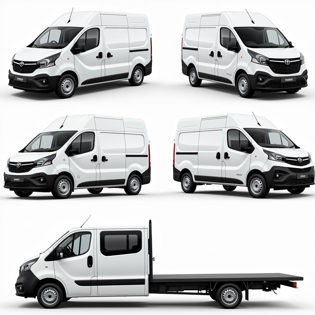 Toyota Proace Modelle und Varianten: Kastenwagen, Kombi und Plattformfahrgestell