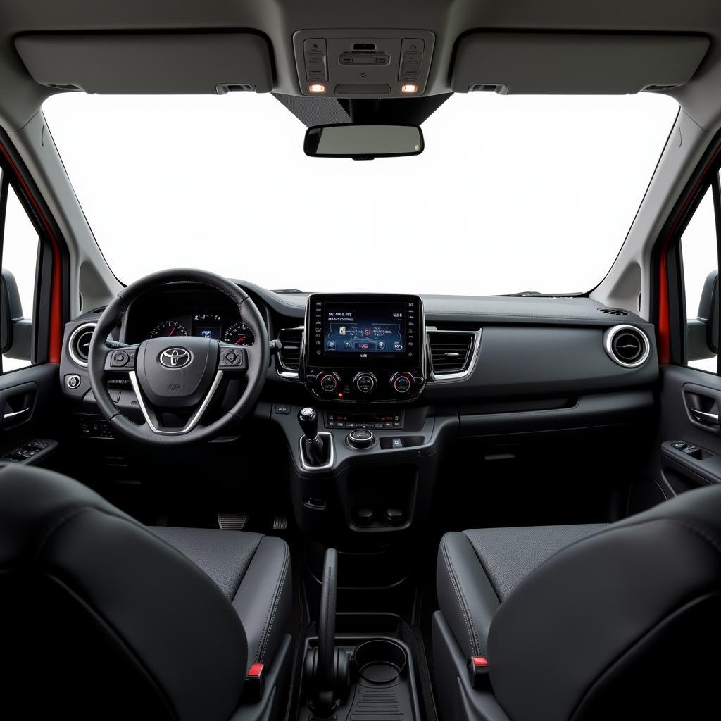 Toyota Proace Verso 2024 Innenraum Dashboard