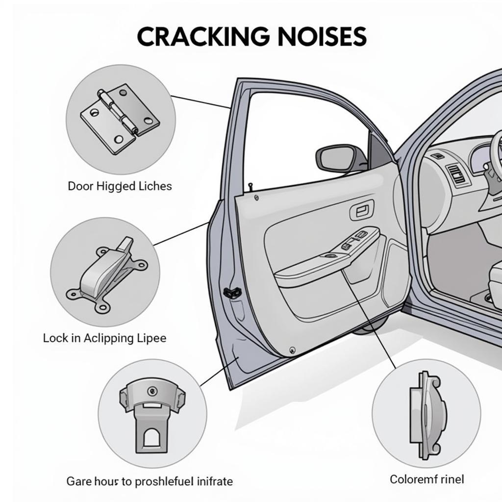 Ursachen für knackende Autotüren