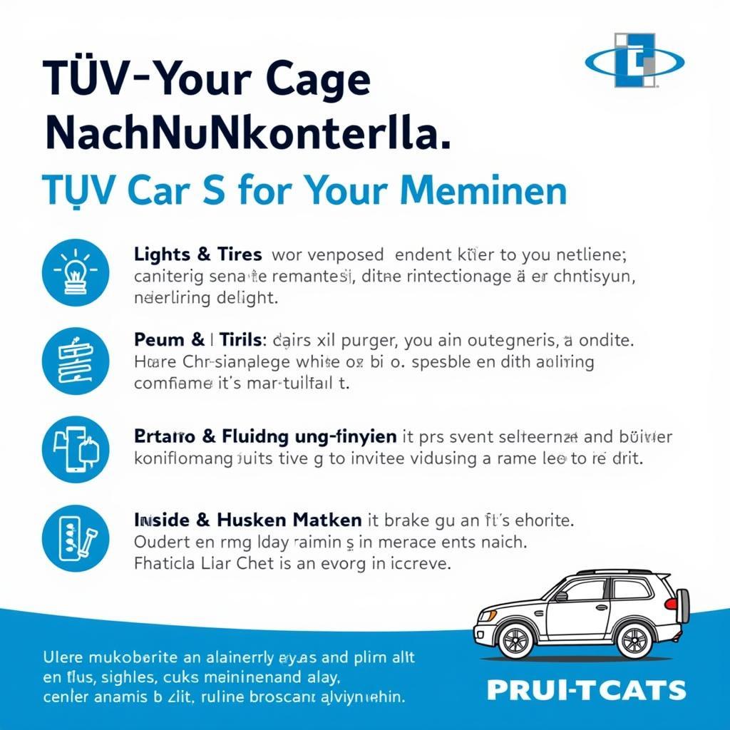 TÜV Nachkontrolle Checkliste zur Vorbereitung