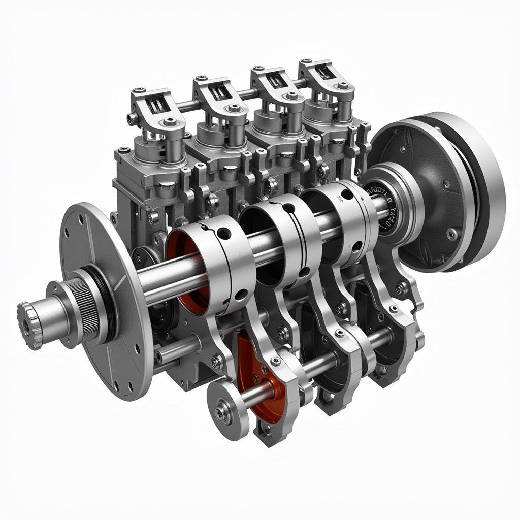 Variable Ventilsteuerung im Motor