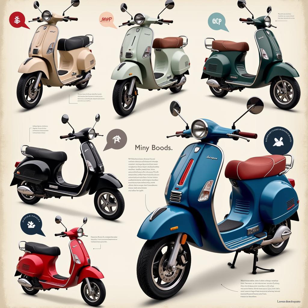 Vespa Sondermodelle Editionen