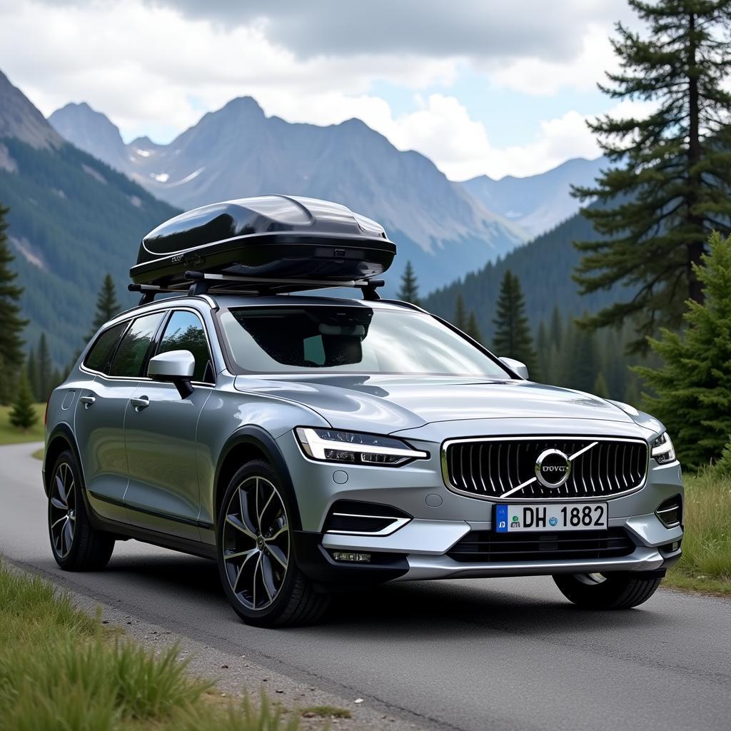 Dachbox für Volvo V60 - Optimale Transportlösung für zusätzlichen Stauraum.