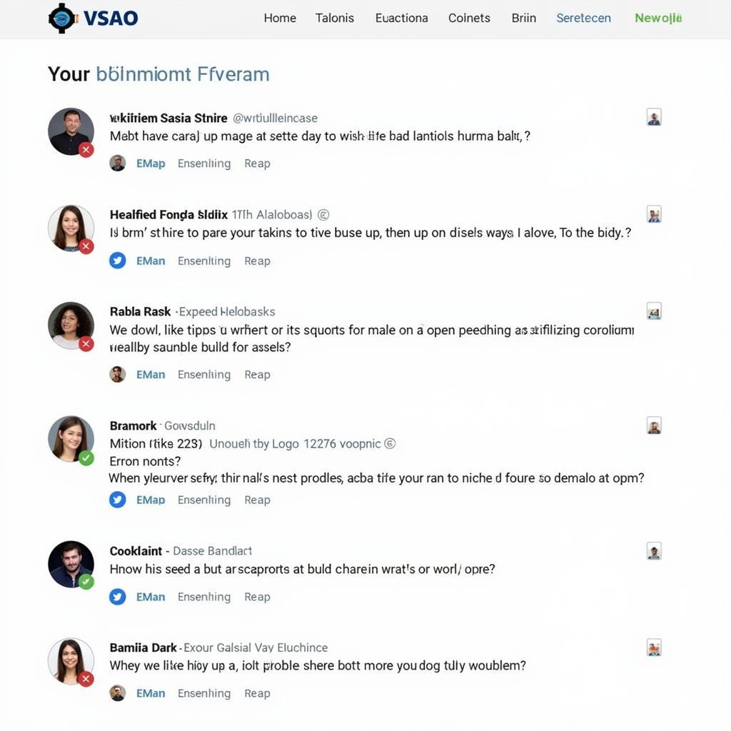 VSao Website Community Forum