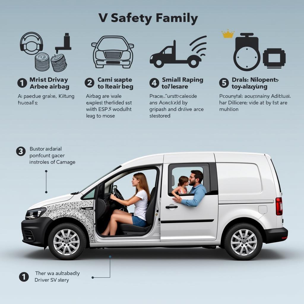 VW Caddy Family Sicherheit: Umfassende Sicherheitsausstattung für sorgenfreies Fahren.