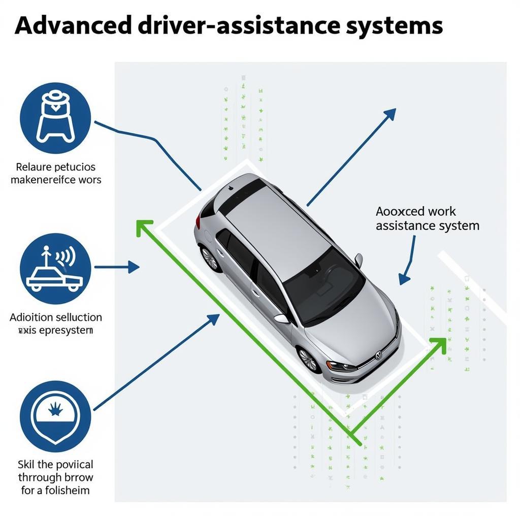 Assistenzsysteme des VW Golf