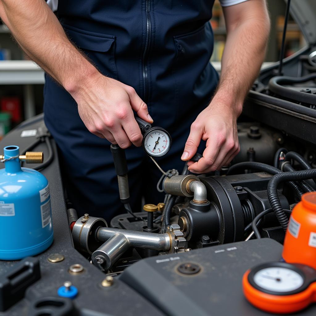 Wartung der VW Klimaanlage