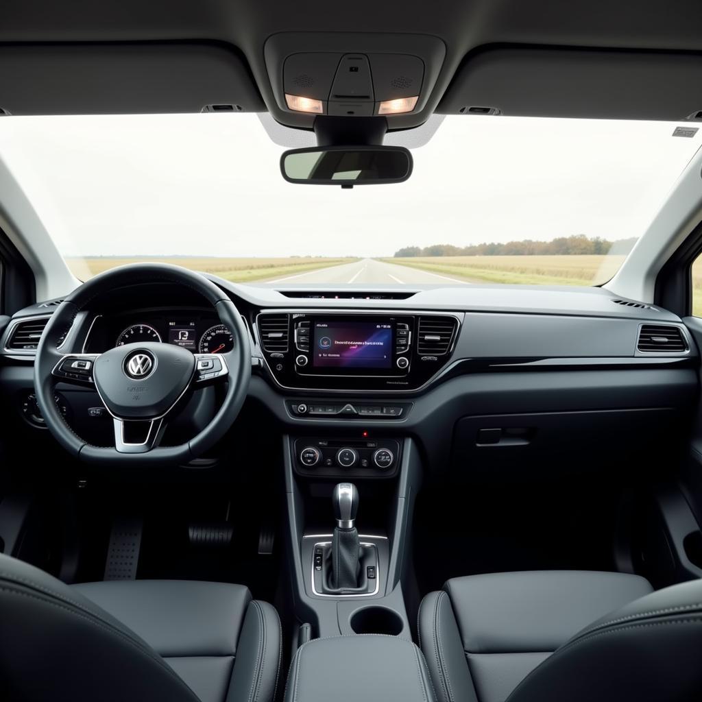 Geräumiger Innenraum des VW T-Cross 1.0 TSI