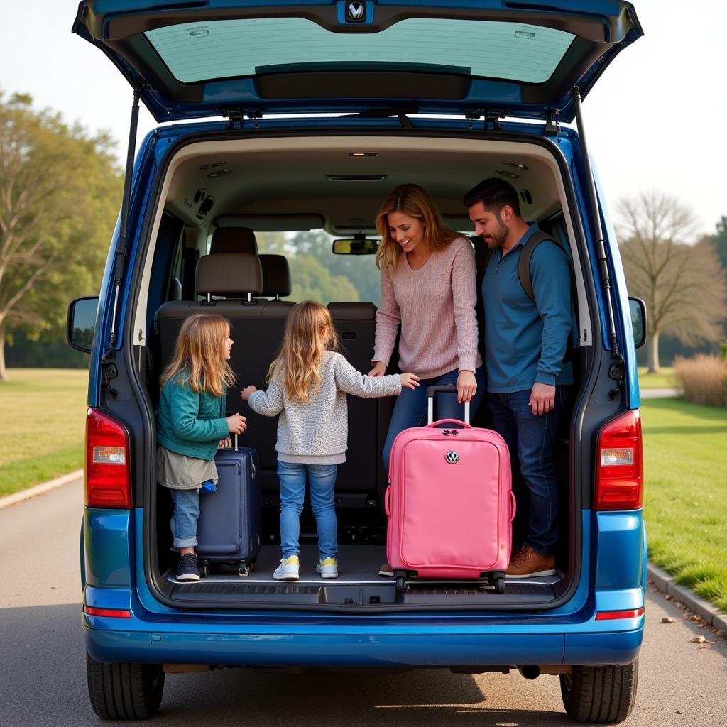 VW T6 für den Familienurlaub