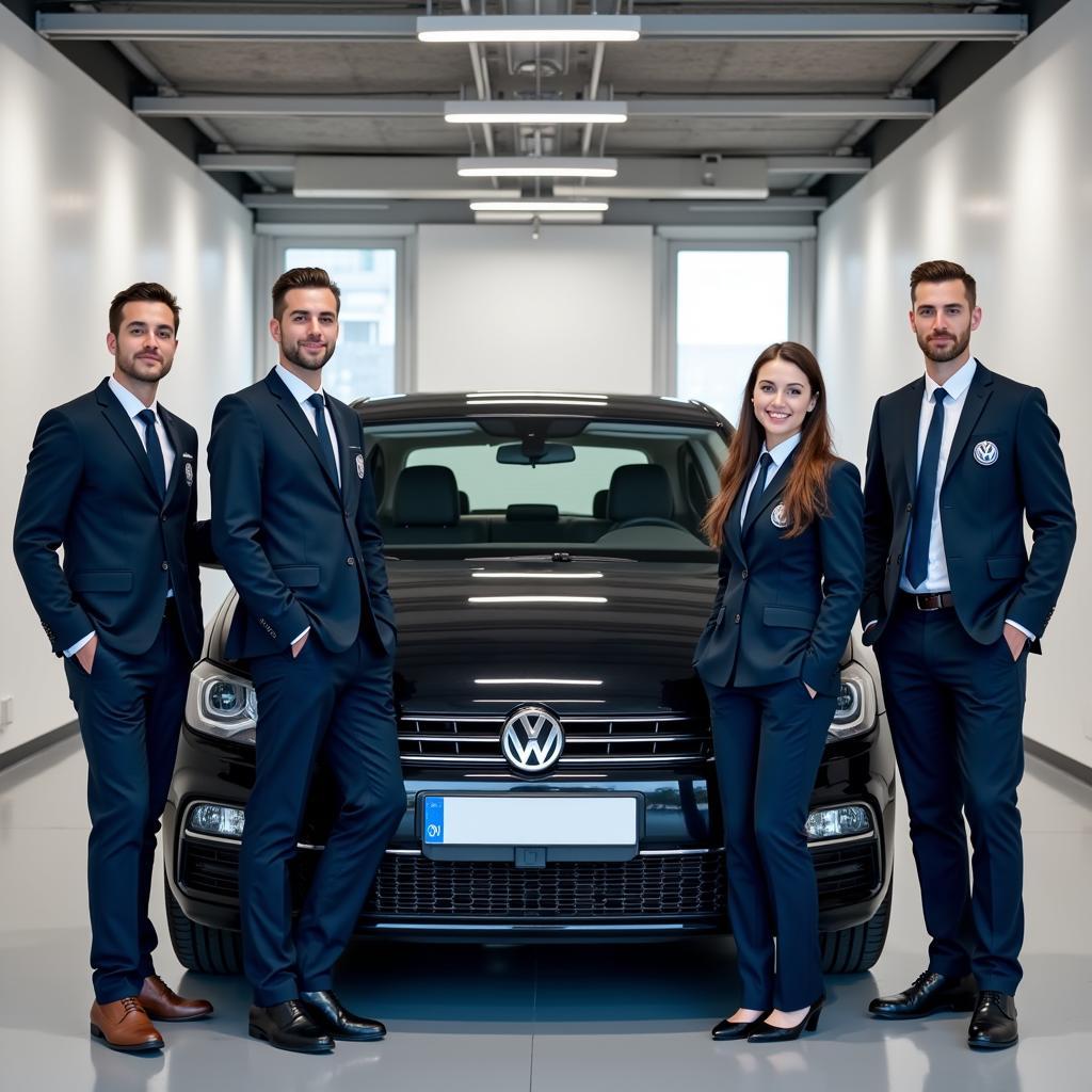 VW Zentrum Mannheim Werkstatt-Team