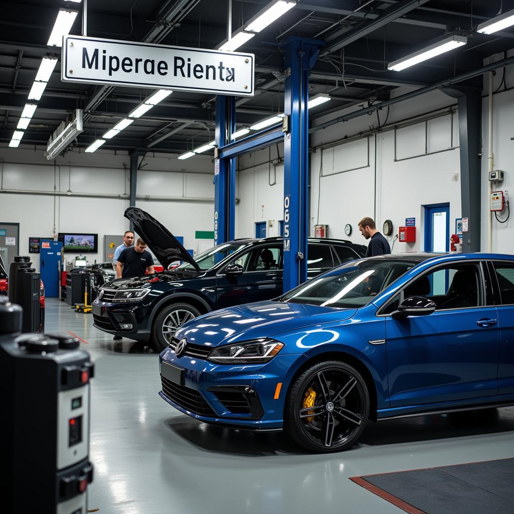 VW Werkstatt in der Nähe der Müllerstraße