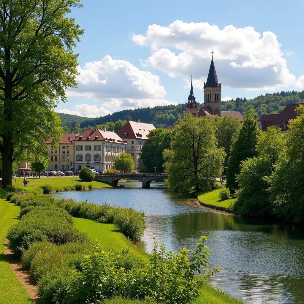 Wohnen in Homburg: Stadt und Natur vereint